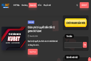 Làm thế nào để kiếm tiền từ game bài Kubet: Những mẹo nhỏ hiệu quả